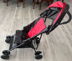 Stroller Red and Black