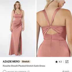 Bridesmaid Dress AZAZIE SIZE 6 