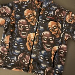 Supreme Marmot Skull Pile Fleece 