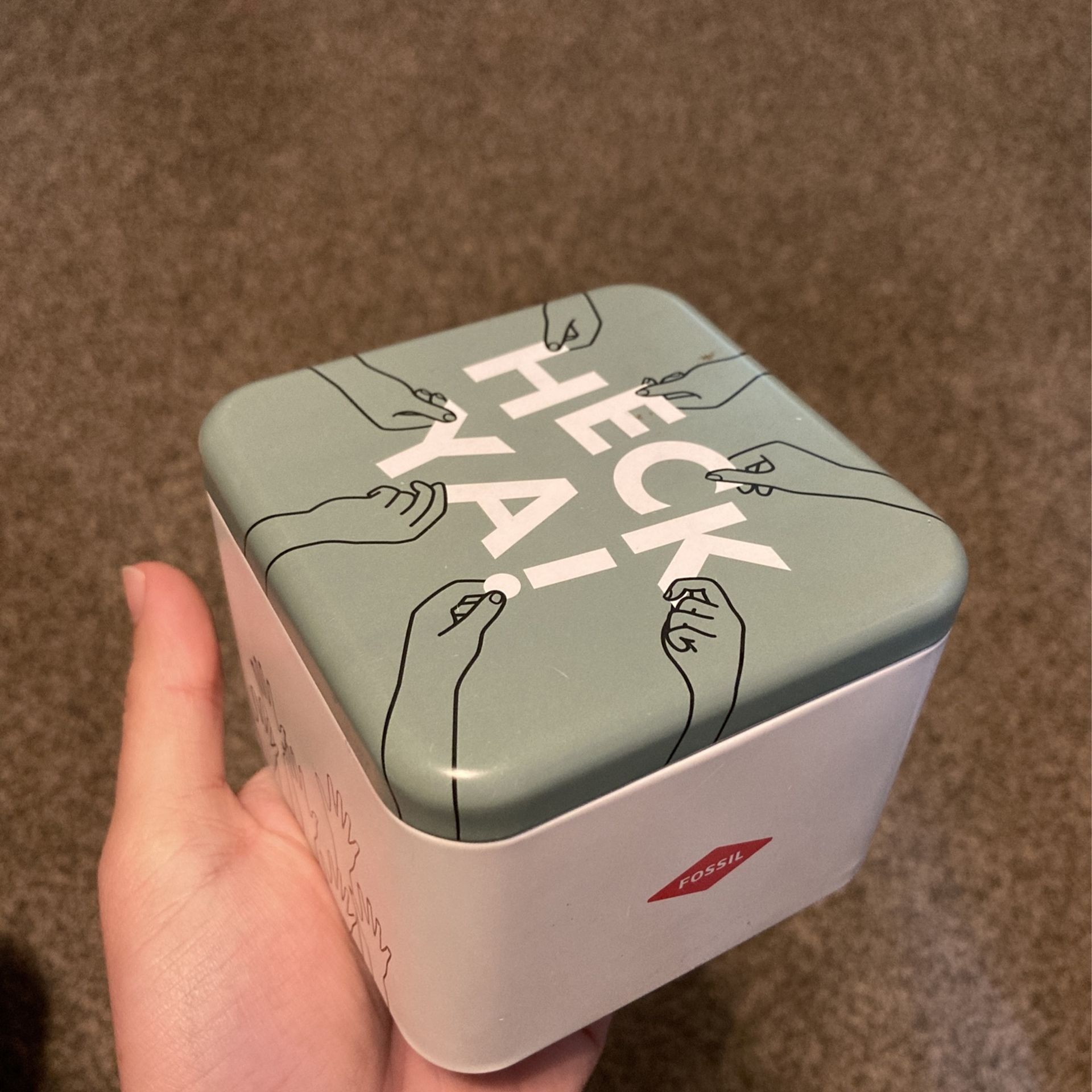 Men’s Fossil Coachman Chronograph Black Leather Watch