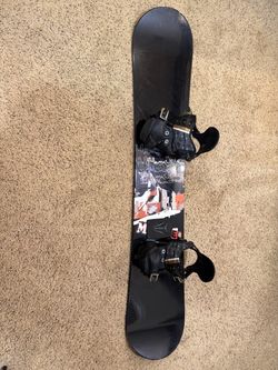 163 Snowboard with Bindings