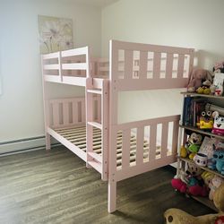 Pink Bunk Bed