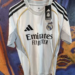Real Madrid Home Jersey (authentic) Size small
