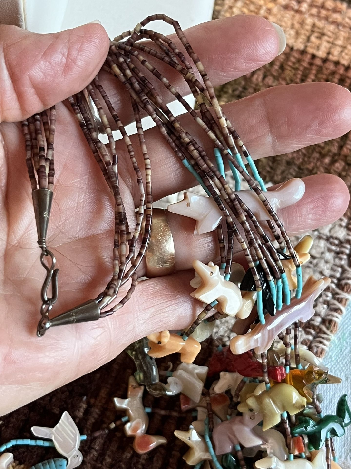 Gorgeous 4 Strand Authentic Fetish Necklace