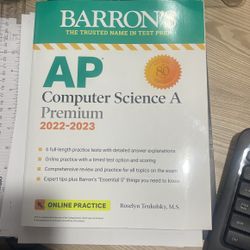 Barron’s AP Computer Science A Study Book