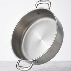 Chantal Induction 21 Steel 5 Qt. Chef's Pan Pot Japanese steel