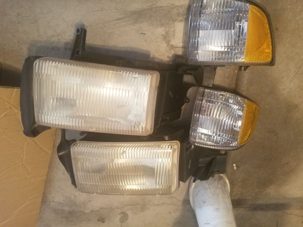 1999 dodge ram 1500 headlights taillights