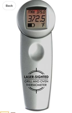 Laser Sighted Grill and Oven Thermometer