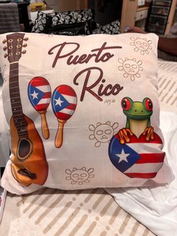 Puerto Rico Decorative Throw Pillow