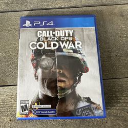 Call of Duty: Black Ops Cold War - Sony PlayStation 4 PS4 COD Insert Disc Case