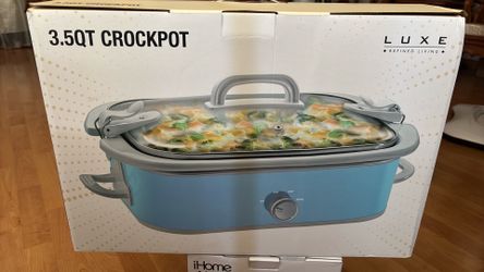 Luxe Refined Living 3.5QT Crockpot