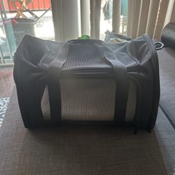 Small Dog Carrier With Two Handles 