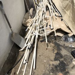 PVC Pipes , Elbows, Rising 4 Inch Sprinklers