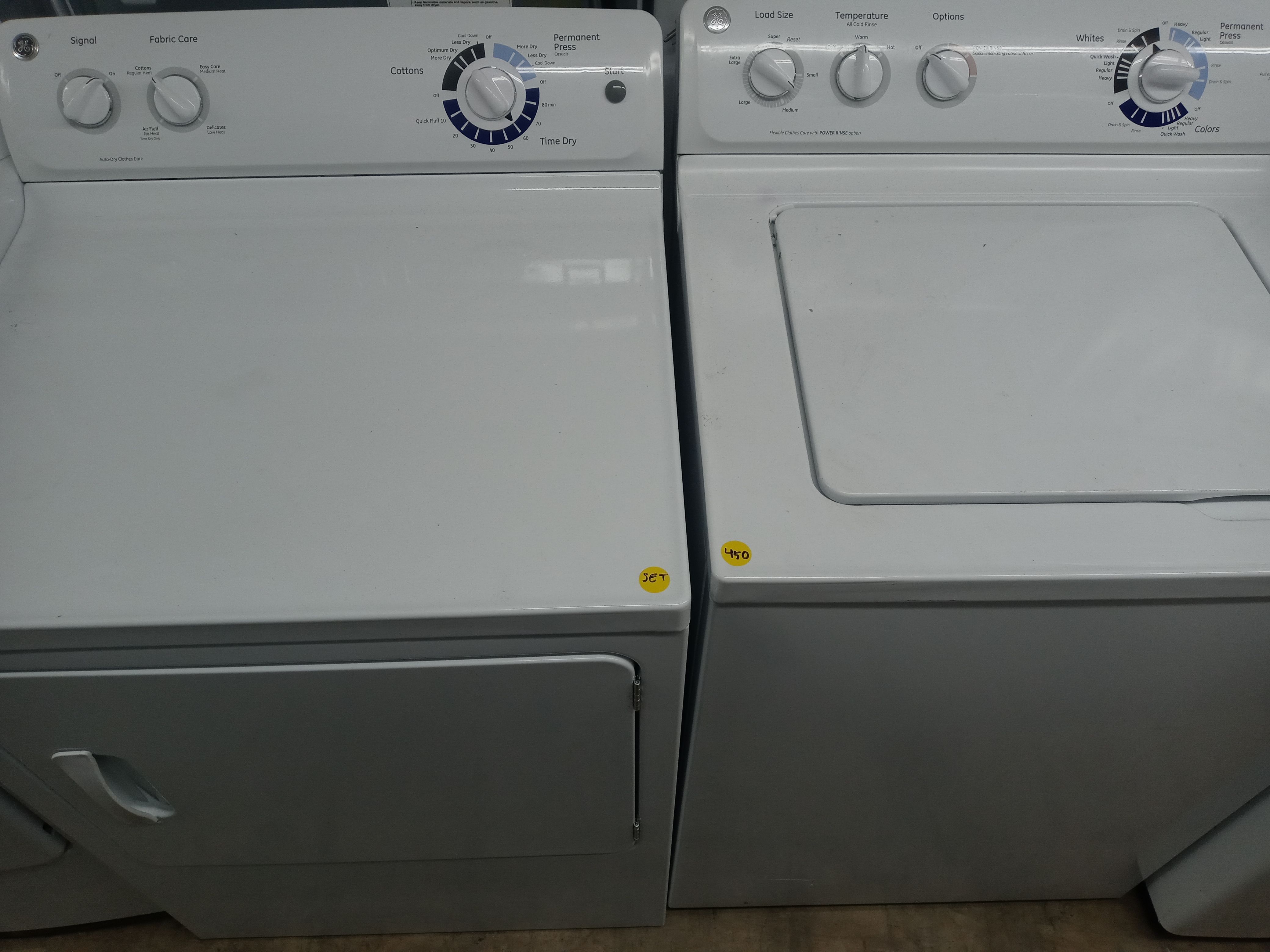 GE top load washer and dryer set - Free delivery