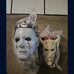 Michael Myers OOP NEW Popcorn Bucket + Black Phone 2 Cup Brand New Rare Halloween 