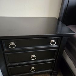 Black Nightstand 