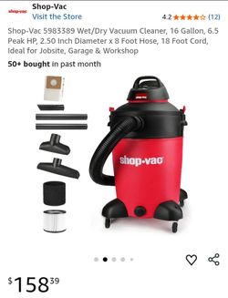 Shop-Vac 16 Gallon Wet/Dry Vacuum