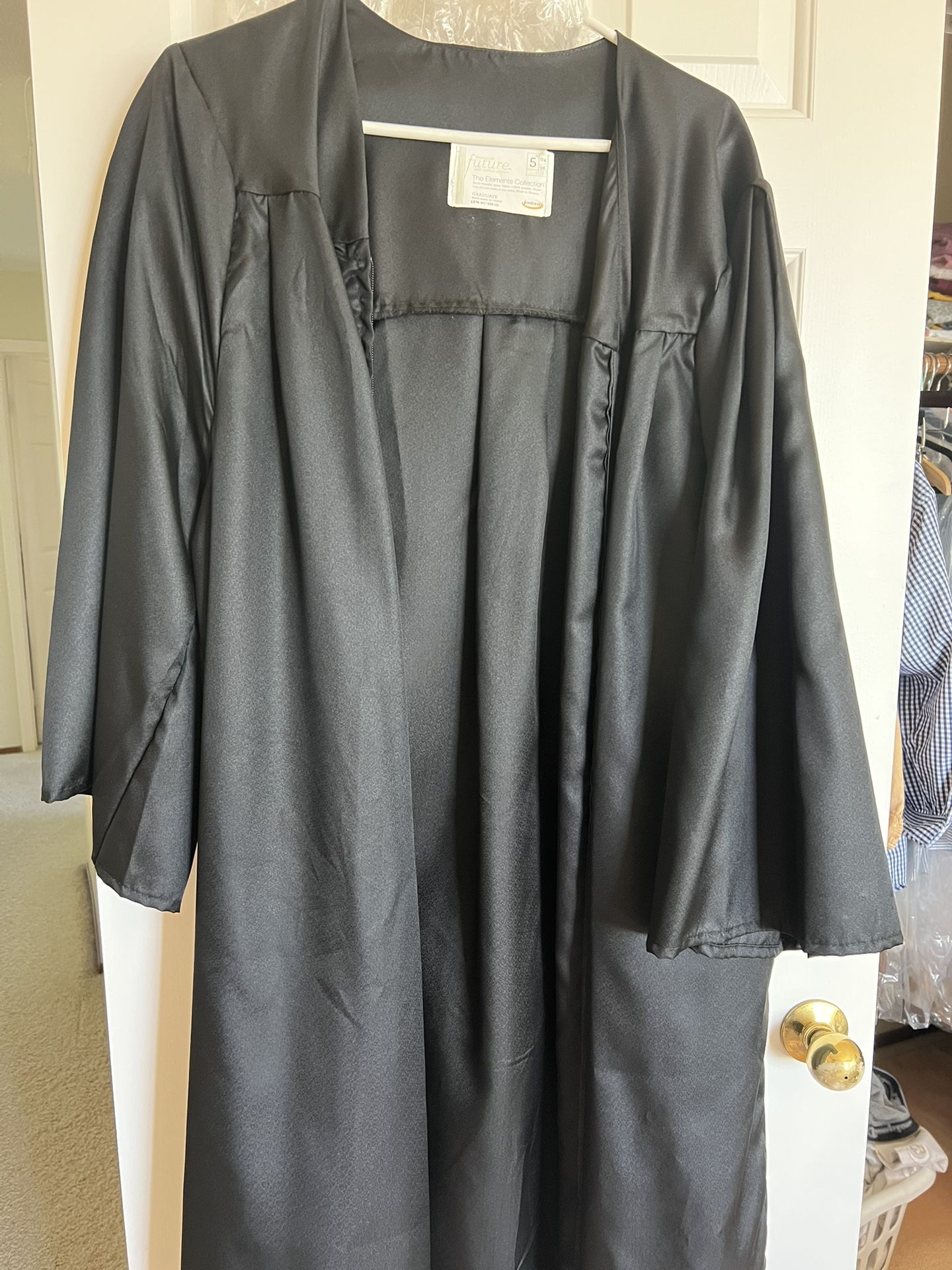Black Graduation Gown