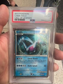 Pokémon Lugia Shiny Holo Rare Call Of Legends SL7 PSA 8 2011