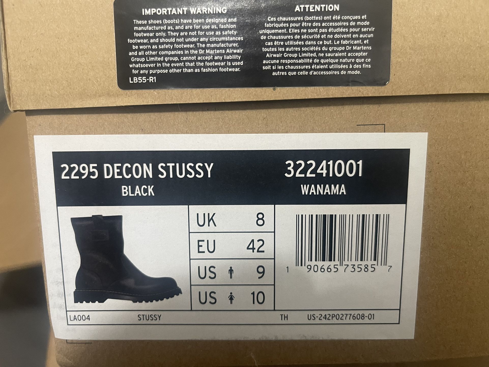 STÜSSY Dr. Martens