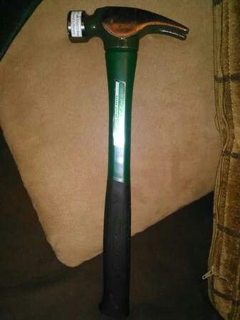 Master Force 21 oz Fiberglas Framing Hammer* brand new*