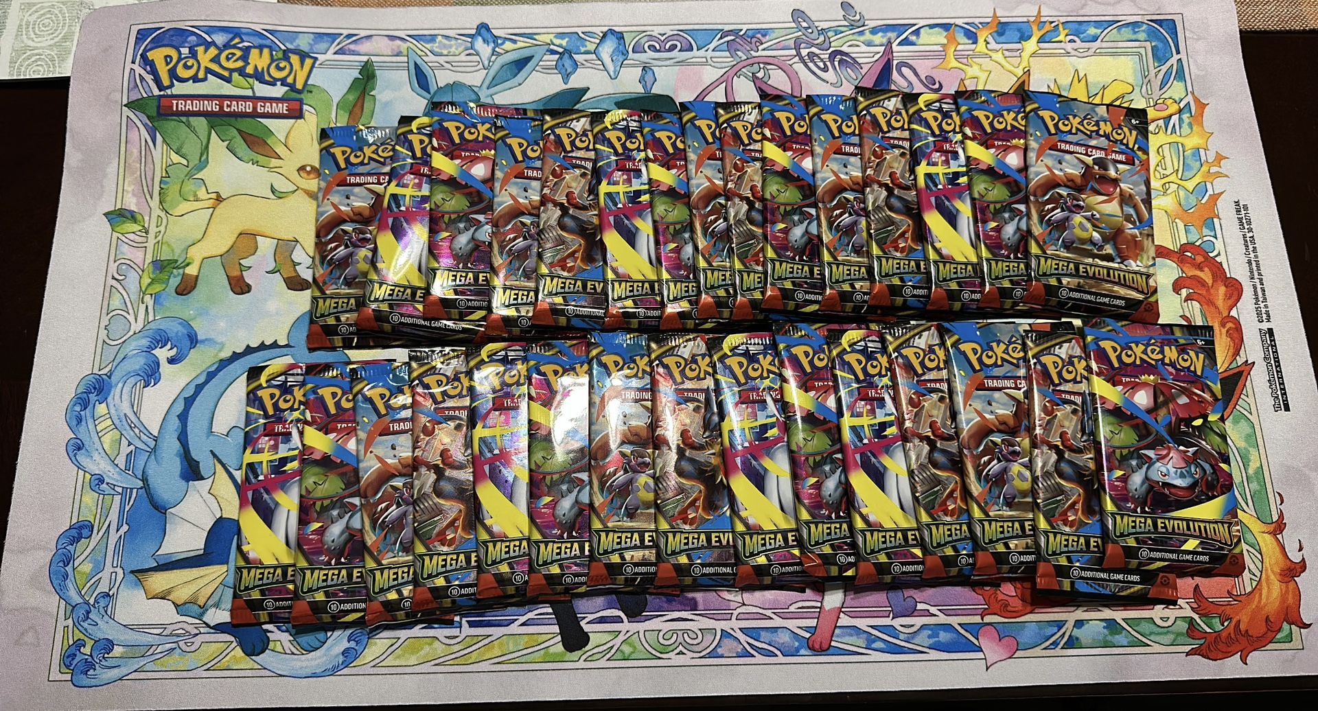 30 Mega Evolution packs