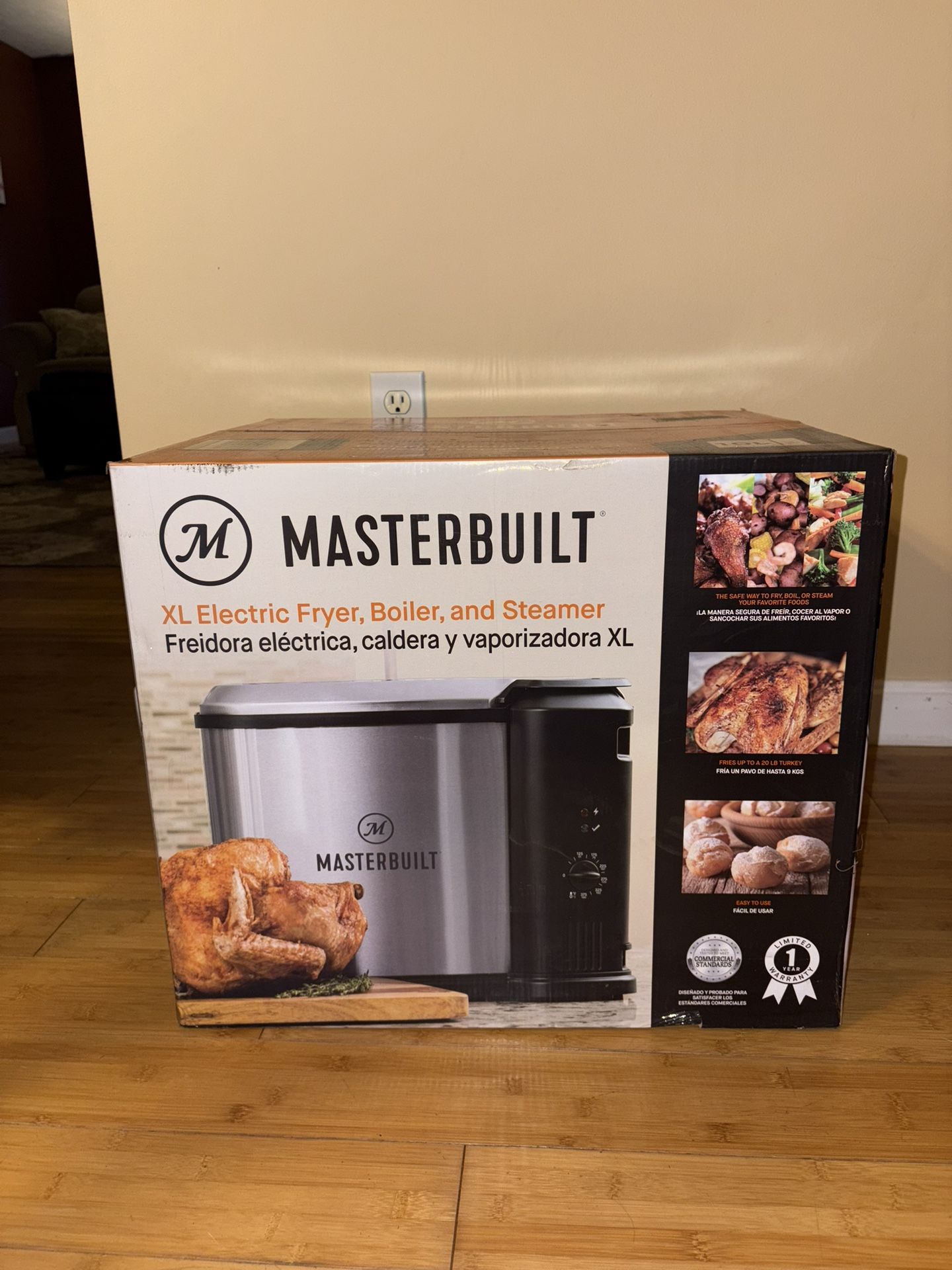 Masterbuilt XL Electric Fryer, Boiler, and Steamer