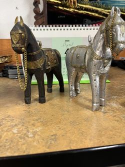 Vintage horses.