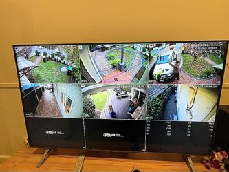 6 CAMARAS D SEGURIDAD-SURVEILLANCE SYSTEMS