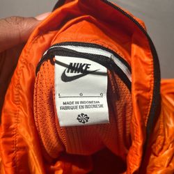 Orange Nike Windbreaker 