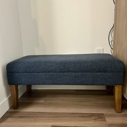 Upholstered Storage Bench, Entry Bench