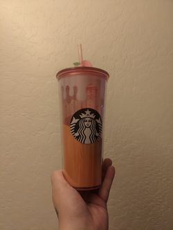 2020 China Pink Peach Starbucks Tumbler