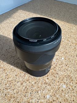 Sigma 16mm f/1.4 DC DN Contemporary Lens for Sony E-Mount Wide Angle Prime