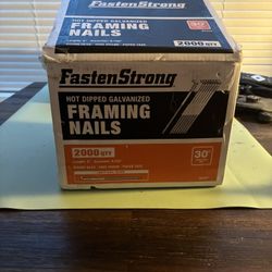 Framing Nails - For Nail Gun. 30 Degrees