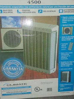 Evaporative air cooler