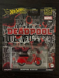 Hot Wheels Premium Pop Culture Deadpool Scooter