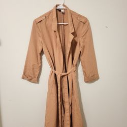 Blush Beige Light Linen Cardigan Jacket