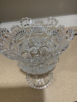 Big crustal vase or decor . new  
