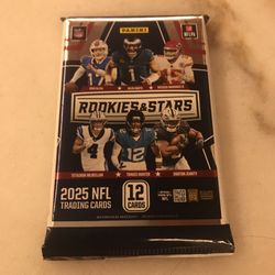 Panini Rookies & Stars NFL 12 Card Pack