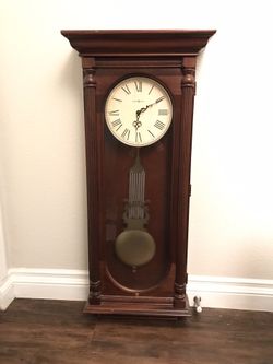 Howard Miller Dual Chime Pendulum Wall Clock