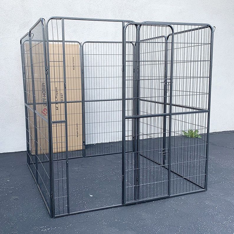 (New in Box) $160 Heavy Duty 5x5x5ft Large Dog Playpen Crate Kennel Exercise Gate Pet carriers & Houses