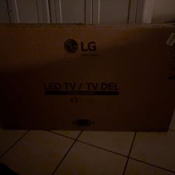 43' LG LED tv