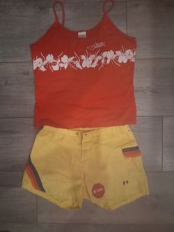 Vintage Hawaiian Girl's Swimwear