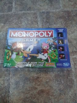 Monopoly Gamer Sonic Edition