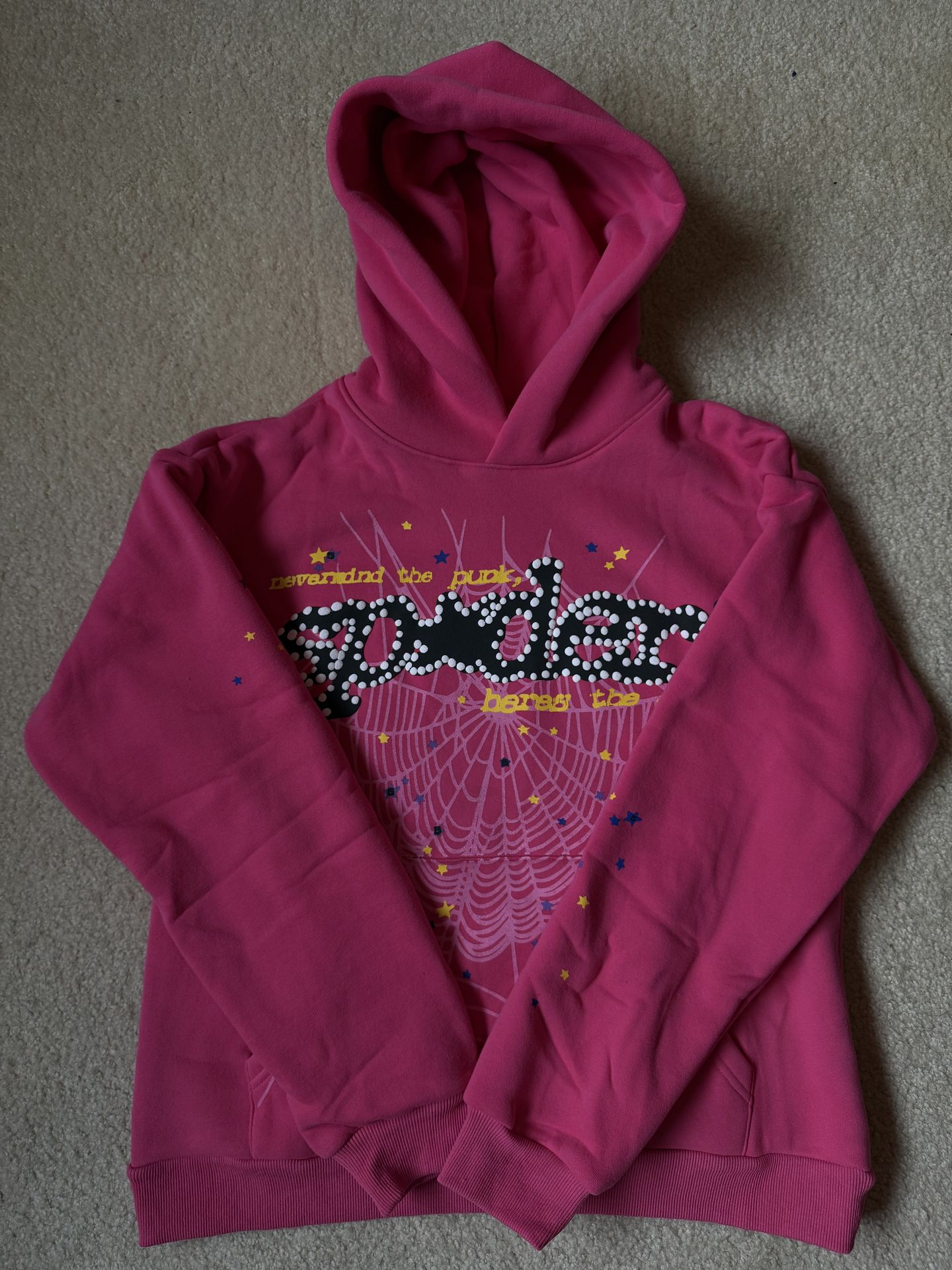 Pink Spider Hoodie V2