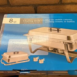 8QTS Stainless Steel Full Size Chafing Dish