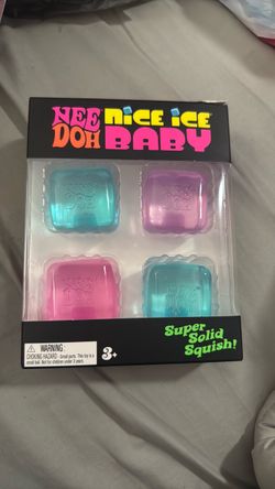 Nee Doh Nice Ice Baby 4-Pack Squish Toys