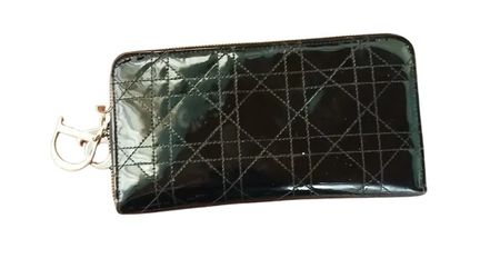 Christian Dior wallet women leather