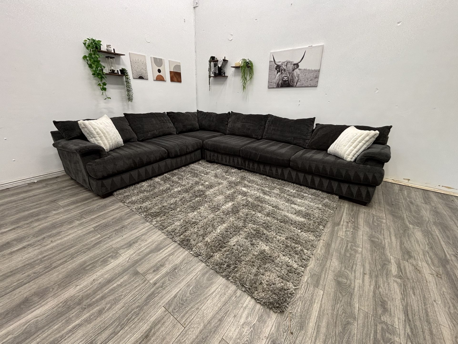 Gray Sectional Couch