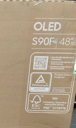 Samsung - 48” Class S90F Series OLED 4K UHD SamsungVision AI Smart Tizen TV